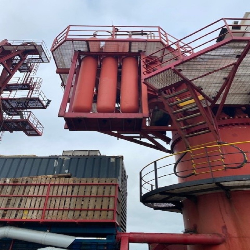 heavy crane decommissioning